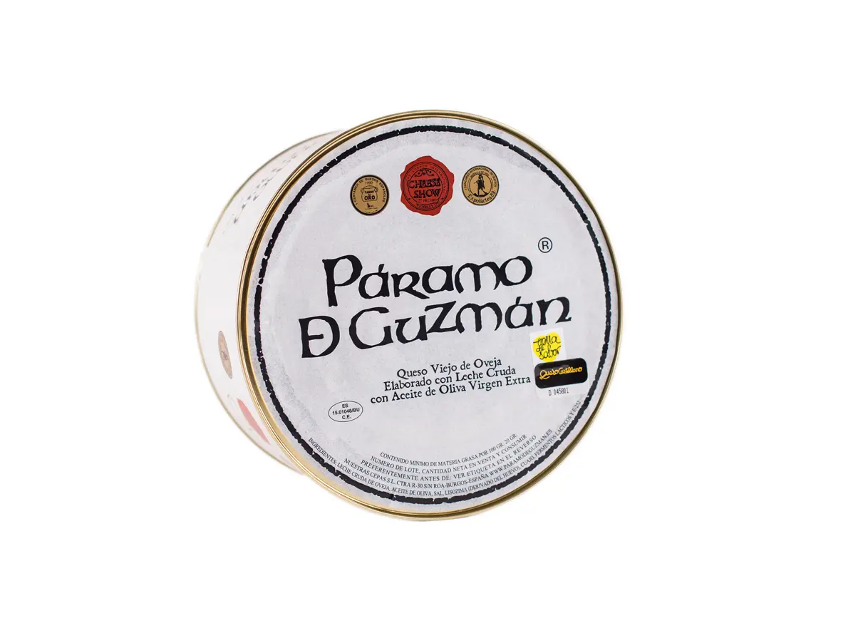 Bodegas Raiz y Quesos Paramo de Guzman queso viejo oveja aceite oliva.webp